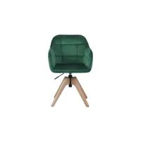 fauteuil de bureau lou coloris vert