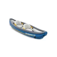kayak gonflable 2 personnes wyoming 307cm bleu
