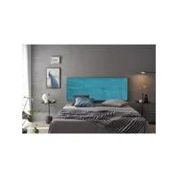 tête de lit cala en tissu cala turquoise 190