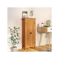 armoire de rangement 50x22x110 cm bois de chêne massif