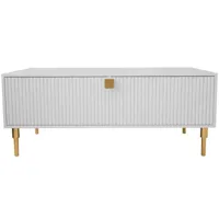 table basse dorset - rectangulaire - blanc