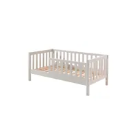 lit enfant en bois blanc 70x140 - lt2063-1