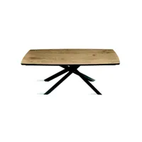 table extensible floyd 300 cm avec plateau en chêne brut