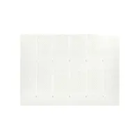 unqiue paravent sur pied - cloison de séparation 6 panneaux blanc 240x180 cm acier