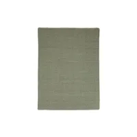 tapis d'extérieur vert en fibre synthétique tissée à la main 170x240