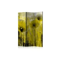 paravent 3 volets - yellow madness [room dividers] a1-paraventtc0507