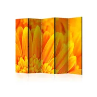 paravent - yellow gerbera daisies ii [room dividers] [225x172]