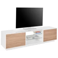 meuble tv moderne 180 cm bluberry