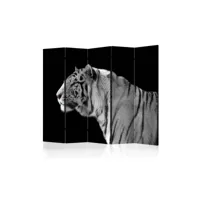 paravent 5 volets - white tiger ii [room dividers] a1-paraventtc2050