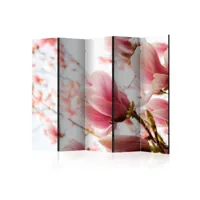 paravent - pink magnolia ii [room dividers] [225x172]
