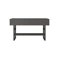 table console 76 x 139 x 43 cm anthracite par noir helloshop26 03_0008585