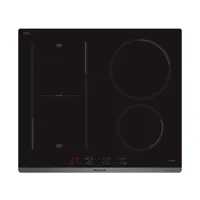 brandt - table de cuisson à induction 58cm 4 feux 7200w noir  bpi6428ub - cdp-bpi6428ub