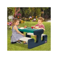 little tikes plein air table de pique nique junior - colori jungle - pour jardin et intérieur lit174063e3