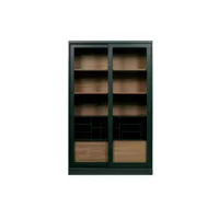 james - vitrine en bois - couleur - noir 373748-z