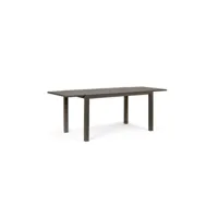 table d'extérieur extensible en aluminium caffè hilde yk14 140 - 210x77x h75 cm