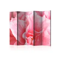 paravent - pink azalea flowers ii [room dividers] [225x172]