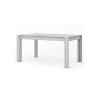 table fixe pour salle à manger, console design moderne, table de cuisine, made in italy, 160x90h76 cm, couleur ciment 8052773001168