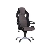 finebuy chaise de bureau design tissu fauteuil bureau ergonomique gamer  chaise pivotante gaming confortable avec accoudoir  siege pc racing 120 kg