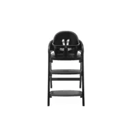 chaise haute évolutive chicco crescendo lite - cairo coal - noir - 8,25 kg - jusqu'a 99 ans chi8058664143399