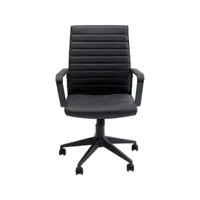 chaise de bureau labora noire kare design