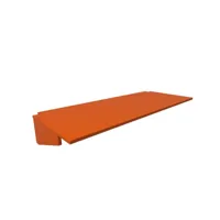 bureau tablette pour lit mezzanine largeur 140 orange bur140-o