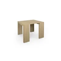 kazan - table console en bois extensible 10 personnes kazan-boi-che
