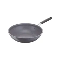 lagostina - poêle wok aluminium 28cm  012163041828 - tempra minéral
