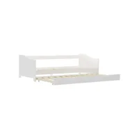 chambre lit single cadre de lit extensible blanc bois de pin adulte8701 - contemporain 283149-vd-confoma-litsingle-m2-182