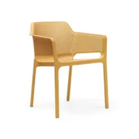 fauteuil en polypropylène net - senape 56 - sans coussin mp-2112_2156629lc
