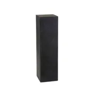paris prix - sellette décorative rectangulaire 101cm noir