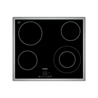 bosch pkf645b17e plaque - plaques (intégré, céramique, verre-céramique, noir, senseur, en haut devant) boschpkf645b17e