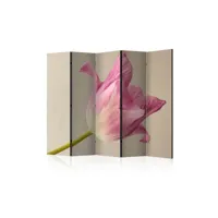 paravent 5 volets - pink tulip ii [room dividers] a1-paraventtc2020