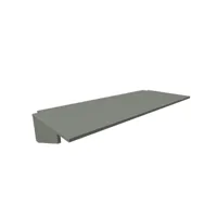 bureau tablette pour lit mezzanine largeur 160 gris bur160-g