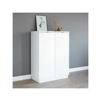 cabinet pour le bureau hofis 3oh - 80 cm - blanc - style moderne hofis