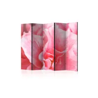 paravent 5 volets - pink azalea flowers ii [room dividers] a1-paraventtc2080