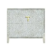 paris prix - tête de lit en bois design sonaya 160cm blanc