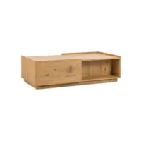 gabin - table basse 2 tiroirs en bois couleur chêne gabin-sachact01
