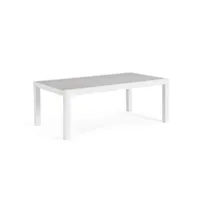 table basse kledi 120x70 blanc jx11