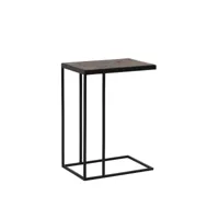 light & living table d'appoint chisa - brun - 45x30x62cm 6745284