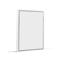 tonic armoire lit verticale compacte blanc mat ultra plate couchage 160 * 200 cm 20101003885