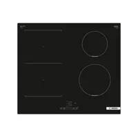 bosch - table de cuisson induction 60cm 4 feux 7400w noir  pvq611bb6e - série 4