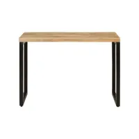 table de cuisine/salon - élégante - table à dîner 110x50x76 cm bois de manguier massif unique