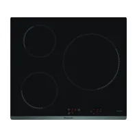 brandt - table de cuisson induction 60cm 3 feux 7200w  bpi6314b - 23923