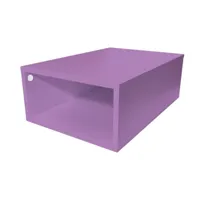 cube de rangement bois 75x50 cm  lilas cube75-li