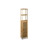 armoire de salle de bain bambou 5 étages 170 cm helloshop26 13_0000277