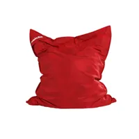 jumbo bag - pouf géant - rouge scarlett  14100v-50 - jumbo velvet