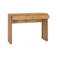 table console - table d'appoint 100x35x75 cm bois de teck massif