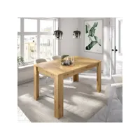 table extensible caladora, console extensible, table à manger extensible, 140/190x90h77 cm, chêne nodi 8052773872713