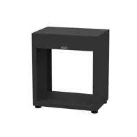 meuble cuisine extérieure avec ouverture - 80 x 55 cm - noir - le marquier