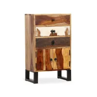 buffet bahut armoire console meuble de rangement bois massif de sesham 86 cm helloshop26 4402101